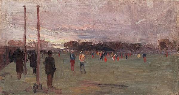 Arthur streeton The National Game China oil painting art